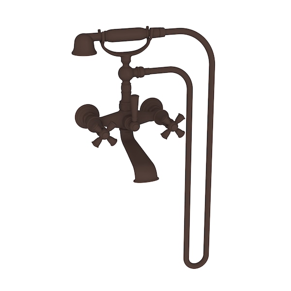 Newport Brass Exposed Tub and Hand Shower Set, Oil Rubbed Bronze, Wall 2400-4282-10B - main